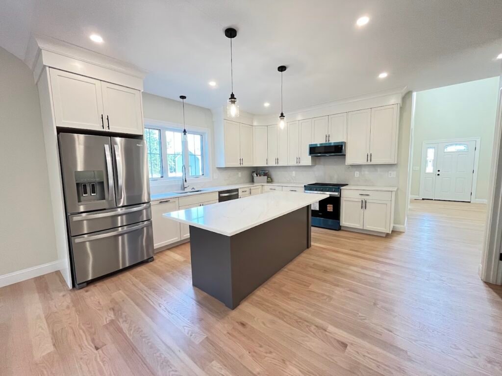 Candia new construction: Similar home shown. Finishes and specifications may vary.
